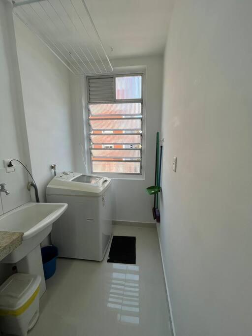 Vista Mar, Moderno Para Relaxar. Apto Completo ! São Vicente Exterior foto